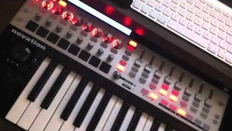 Trance made in propellerhead reason 6 and ableton live.  Using Novation 25 sl mk2 and Macbook Pro