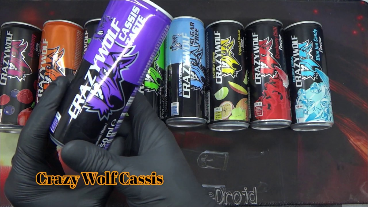 Crazy Wolf Energy Drink All Flavors Kaufland YouTube