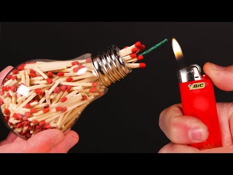 AWESOME FIRE EXPERIMENTS