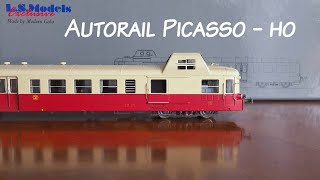 TRAIN HO - autorail Picasso X3800 LS Models