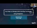 Key Steps to Manage Web Handling Tensioning Using MapleSim
