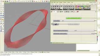 GRASSHOPPER 3D MOEBIUS STRIP GENERATION - Part I