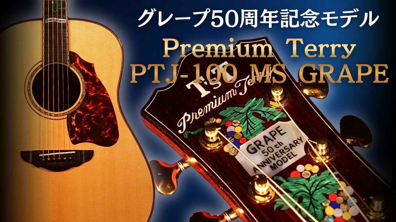 テリー中本 × さだまさし【Premium Terry PTJ-100 MS GRAPE】2024年製