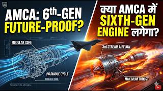 India’s 6th Gen Fighter jet engine Roadmap For AMCA? AMCA Latest News 2026 Changes Everything!