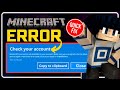 Fix minecraft launcher is currently not available in your account error code 0x803f8001