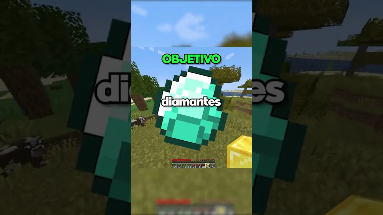 Minecraft, pero obtienes el bloque que MIRAS