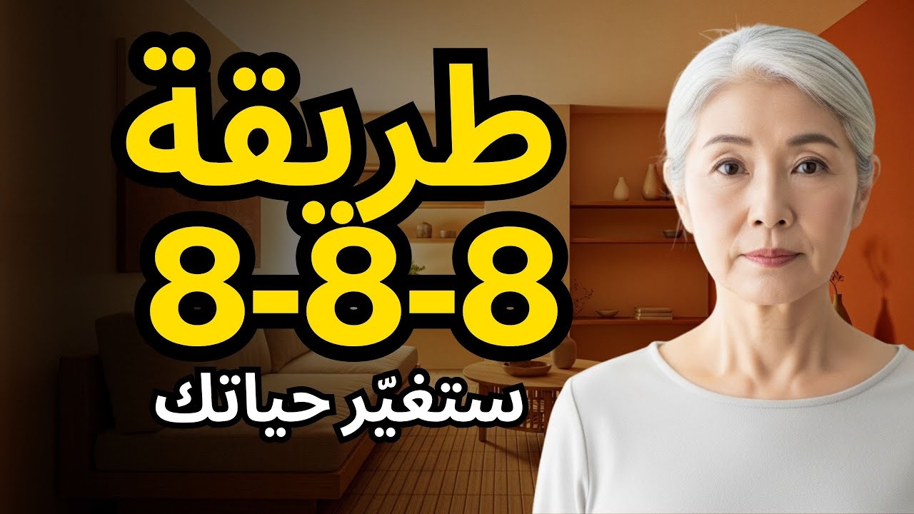 ٨–٨–٨: قسّم اليوم وأنهِ الفوضى بسهولة