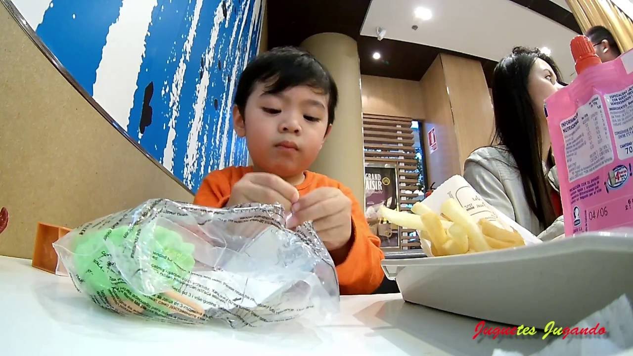 Happy meal from Mcdonalds La Gavia Mall With toy Angry birds the Movie