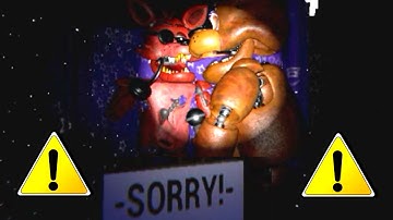 SORRY! Out of Order!! FNAF 1 3D Free Roam Unreal Engine 4