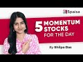 5 stocks to buy or sell today in share market sensex  nifty market outlook  5paisa