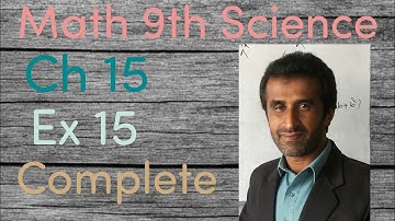 Class 9th Math Chapter 15 Exercise 15.1 Complete | Maths Class 9 Chapter 15 Exercise 15.1 All ALP