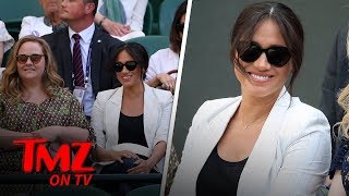 Meghan Markle's Security Shuts Down Fan Photos at Wimbledon | TMZ TV