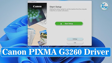 ✅ How To Install Canon PIXMA G3260 Driver in Windows Computer