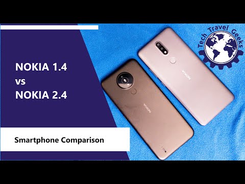 Nokia 1.4 vs Nokia 2.4 - Android Smartphone Comparison