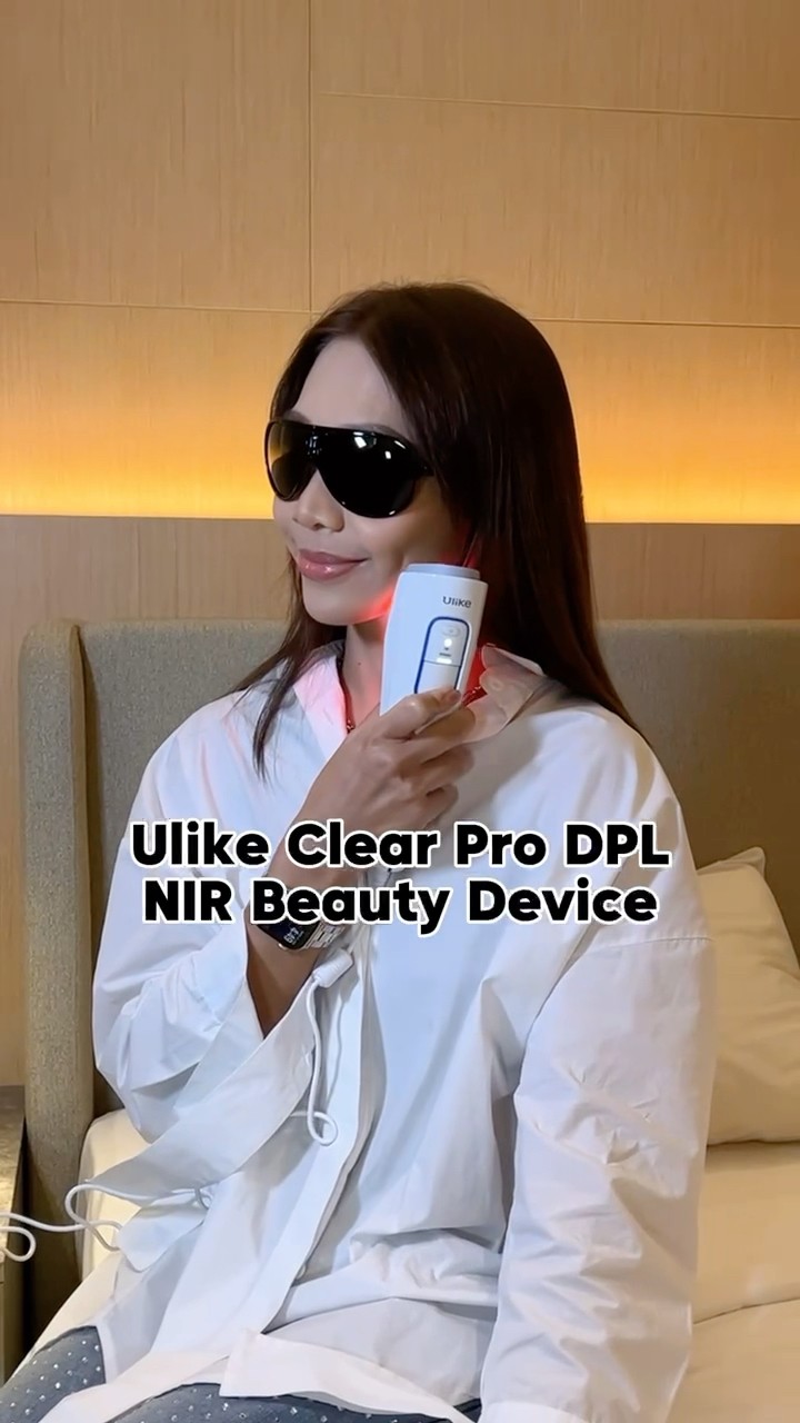Ulike Clear pro DPL NIR Beauty Device - YouTube