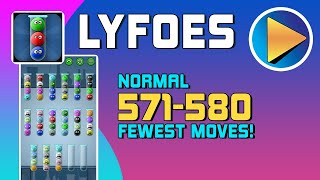Lyfoes Normal Levels 571 to 580 Walkthrough [100% Perfect!]