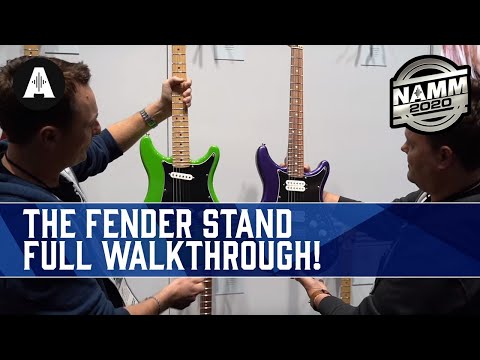 The NEW Fender Guitar Range! - Crazy Custom Shops, New Models & Loads More! - NAMM 2020