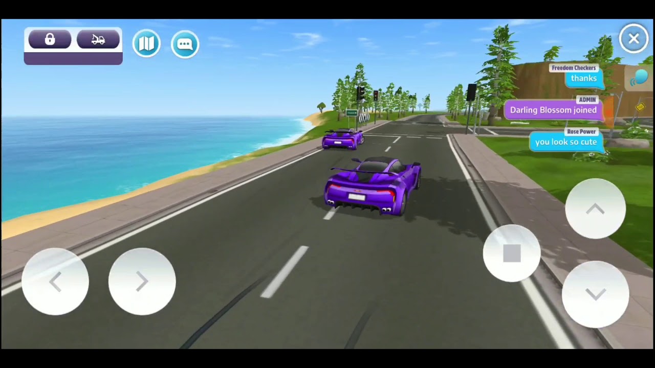 Virtual Sim Story | I Challenge My Gf to a Race!!!