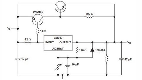 #548 LM317 with Transistor for more Current