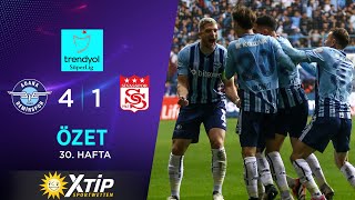 Merkur-Sports | Adana Demirspor (4-1) Sivasspor - Highlights/Özet | Trendyol Süper Lig - 2023/24