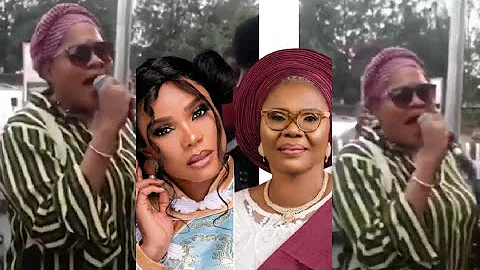 Toyin Abraham In Great Tears Loose Control At Iyabo Ojo Mom Wake Keeping Procession