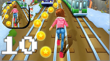 Subway Princess Runner - Gameplay Walkthrough Tutorial Part 10 All Levels Mobile Game (Android, iOs)