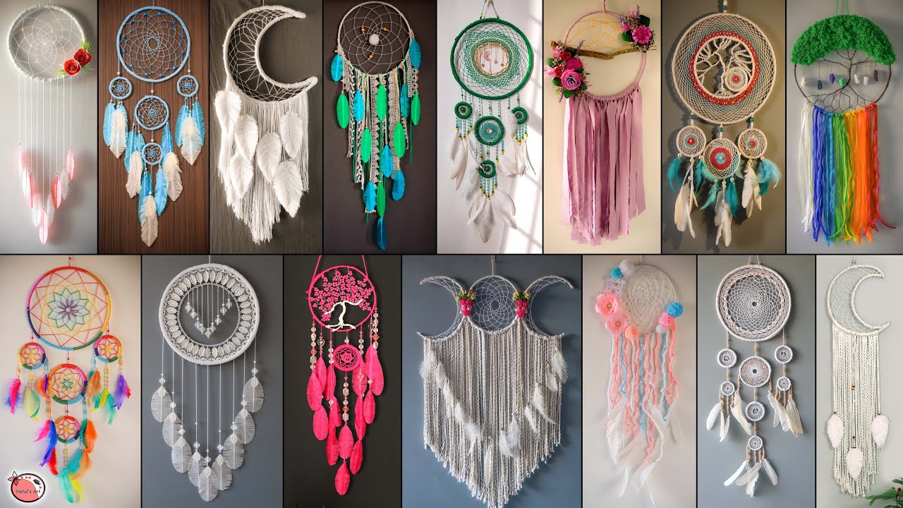 50+ Boho! Dreamcatcher DIY Tutorial (Part - 1) - YouTube