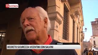 TG VICENZA (29/09/2018) - DECRETO SICUREZZA VICENTINI CON SALVINI