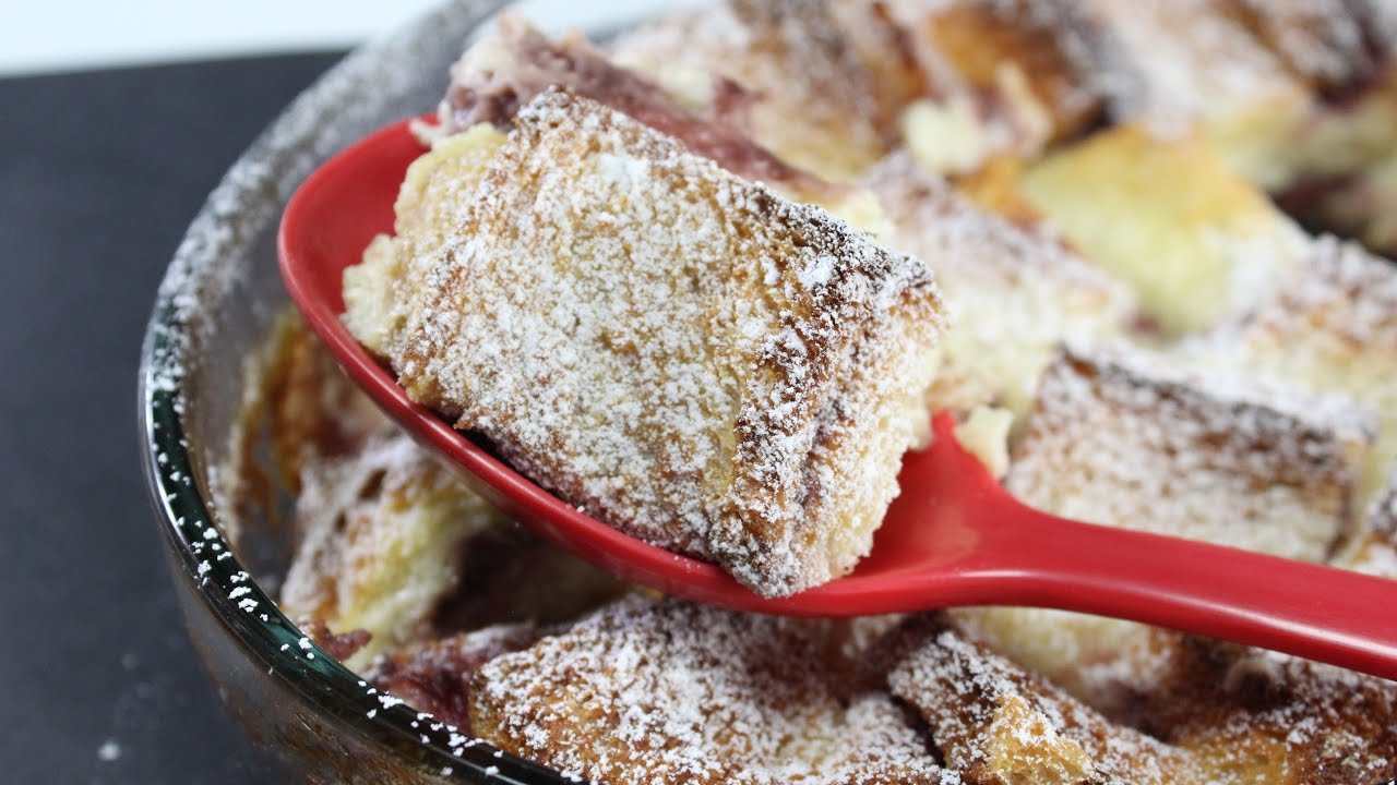 Strawberry Bread Pudding