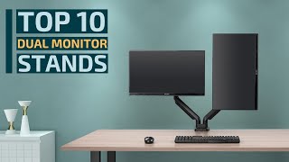Triple Monitor Mount with USB Port, Height Adjustable 3 Monitor Arm Desk Stand (MI-2753)