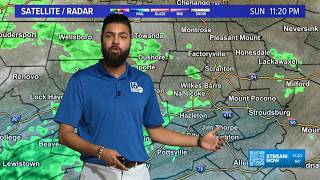Increasing clouds, showers to start Monday