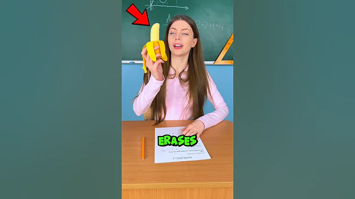 Top 3 Weirdest Erasers That Should NOT Be Real 😂🍌