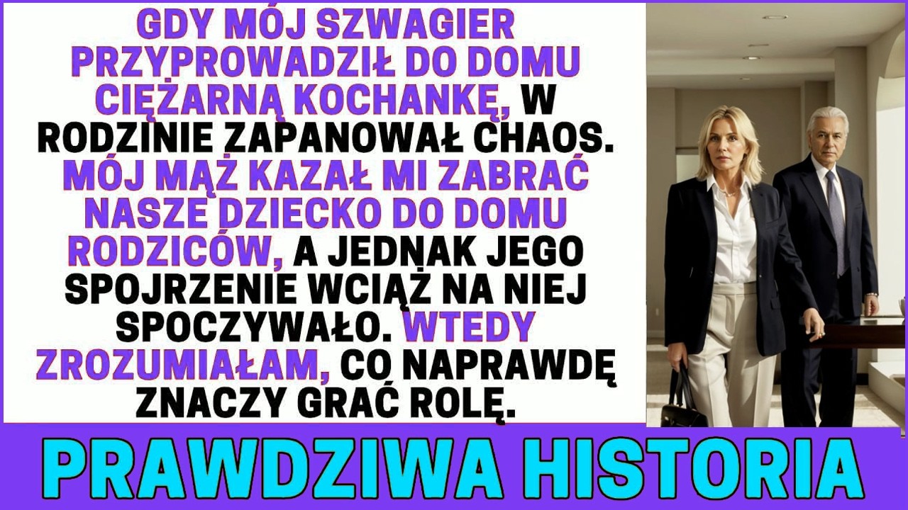 Stałam przy oknie, kiedy mój szwagier Piotr wszedł do domu z młodą kobietą, która nosiła pod sercem jego dziecko. „To jest Natalia. Musimy porozmawiać" – powiedział, a ja poczułam, jak ziemia...