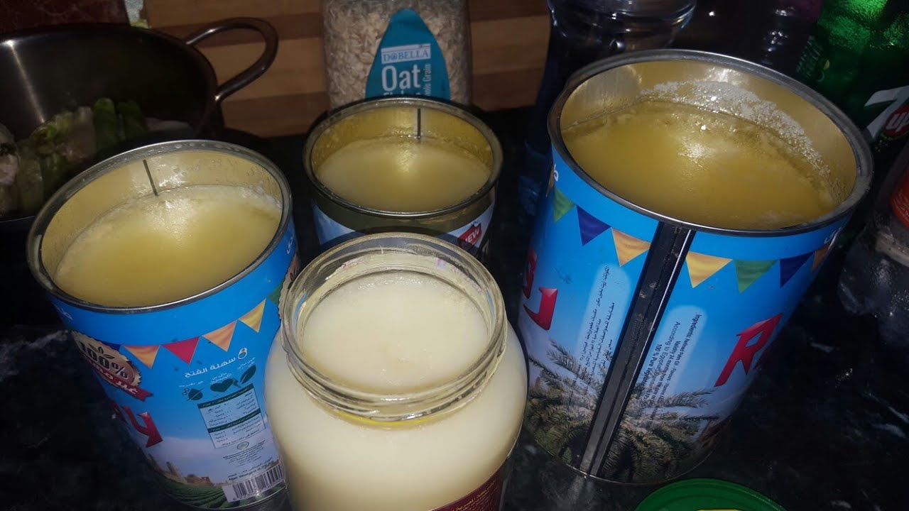 طريقة خلط السمنة