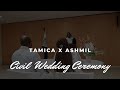 Civil wedding in sxm government building  emilio wilson park  mr  mrs da costa wedding