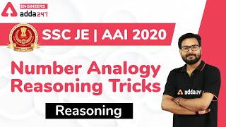 SSC JE | AAI 2020 | Reasoning | Number Analogy Reasoning Tricks Engineers Adda