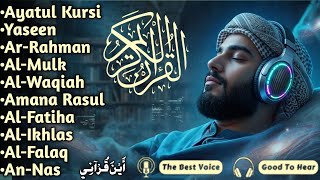 Quran recitation in a peaceful voice I Alfatiha, Yasin ,Arrahman ,AlWaqiah ,Almulk -By Alaa Aqel
