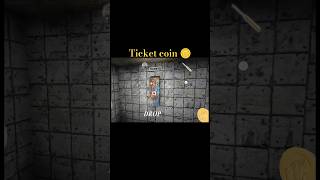 ticket coin 🪙 granny game #shorts #baazgamer