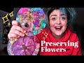 Preserving REAL Flowers In Resin!