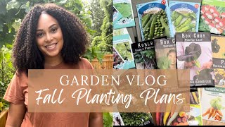 My Fall Planting Plans - Garden Vlog - Zone 8a