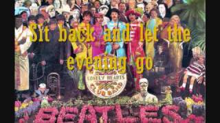 Sgt. Pepper&#39;s Lonely Hearts Club Band - the Beatles (with lyrics)