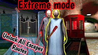 Granny 3 - Unlock All Escapes Routes - EXTREME MODE