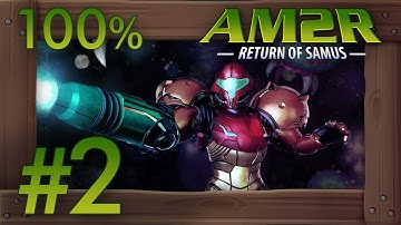 AM2R: Another Metroid 2 Remake 100% Walkthrough Part 2 | Hydro Station, Varia Suit & Boss Arachnus