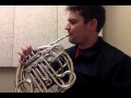 F major scale french horn scales circle of fourths