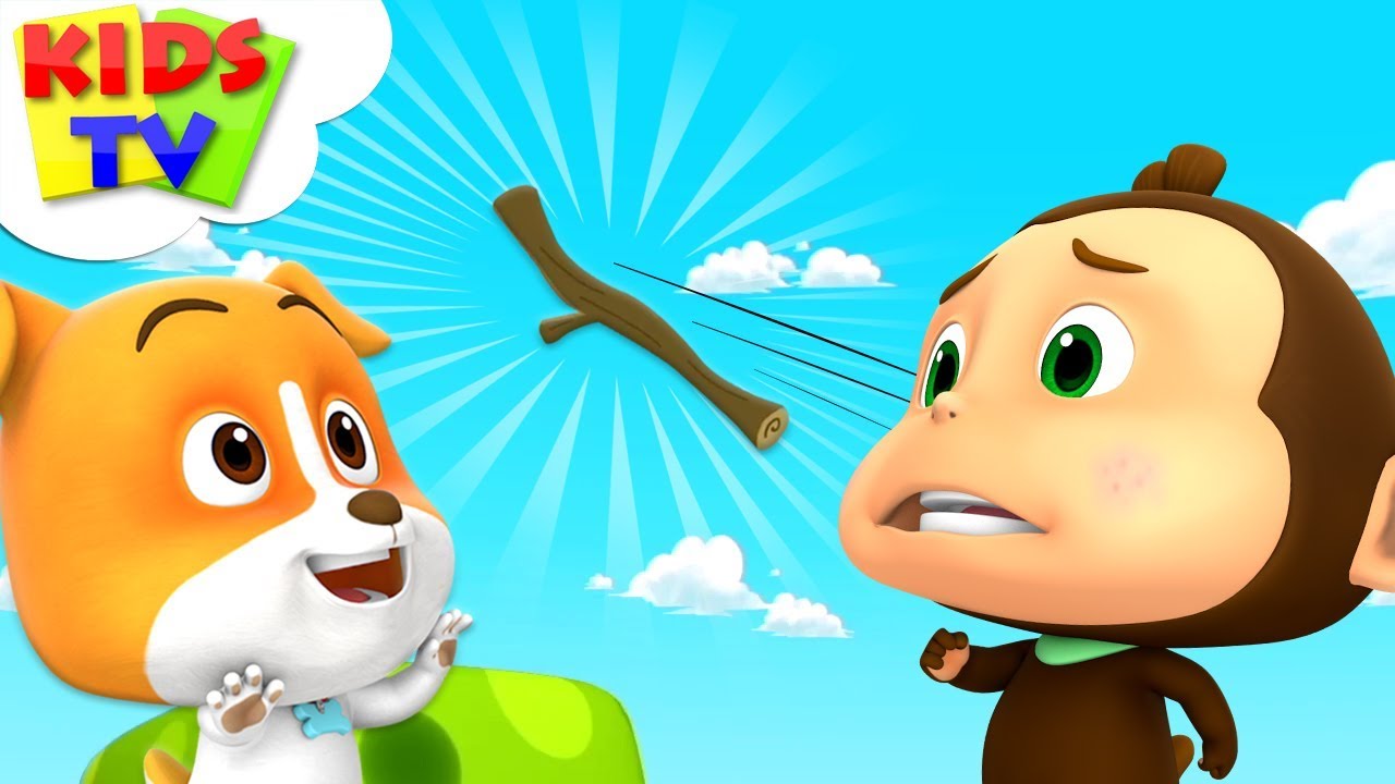 ⁣Throw And Fetch | Loco Nuts Cartoons | Kindergarten Videos For Children | Kids Show