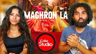 🇵🇰 Reacting to Maghron La | Coke Studio Pakistan | Season 15 | Sabri Sisters x Rozeo