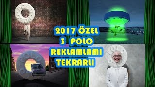 Polo Delikli Nane Şekilli Nane Polo Reklamı - Birleştirilmiş Resimi