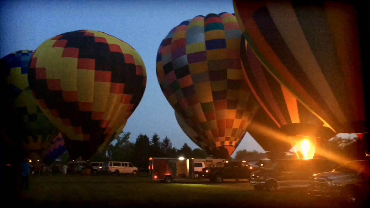Nightly Balloon Glow in Frankenmuth YouTube