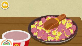 Game Seru Membuat Pop Corn Dari Kebun Impian Panda Kecil screenshot 3