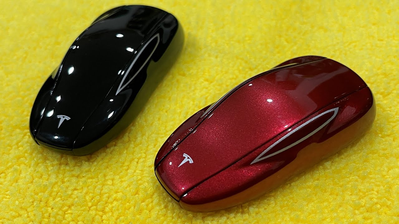 Color Match Your Tesla Key Fob with this Replacement Shell Cover